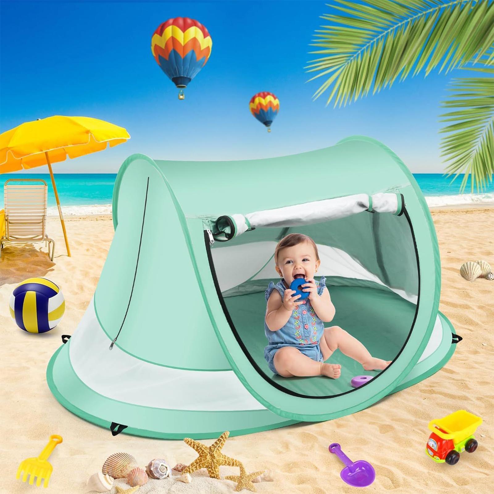 Outdoor Adventure Tent - Yürümeye Başlayan Çocuklar İçin Plaj Çadırı,
