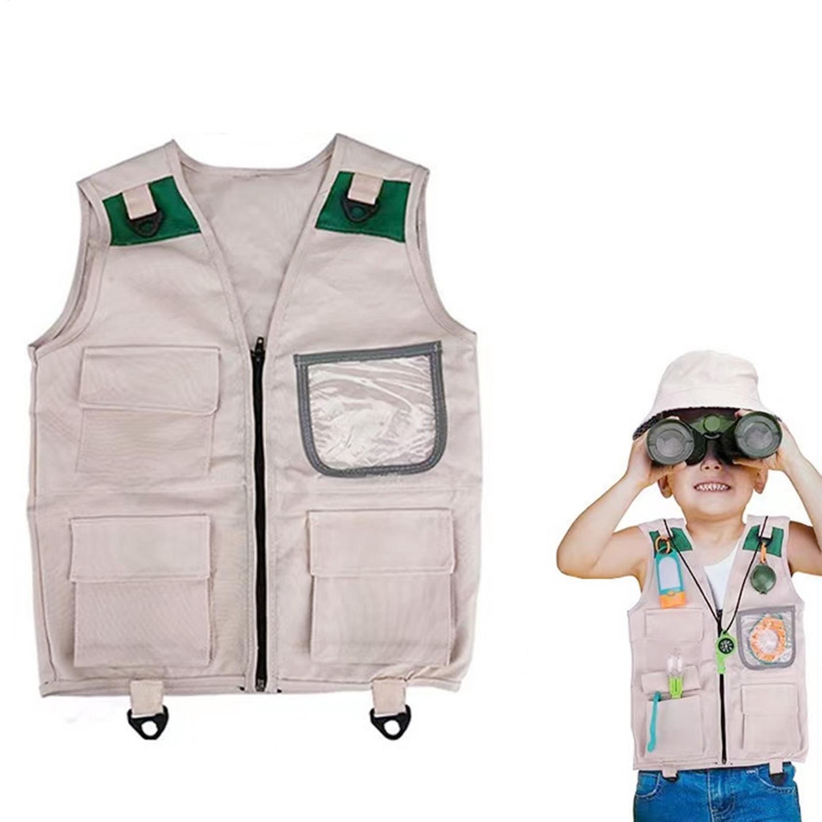 Outdoor Adventure Kids Party - Balıkçılık yeleği çocuk kaşif yeleği açık