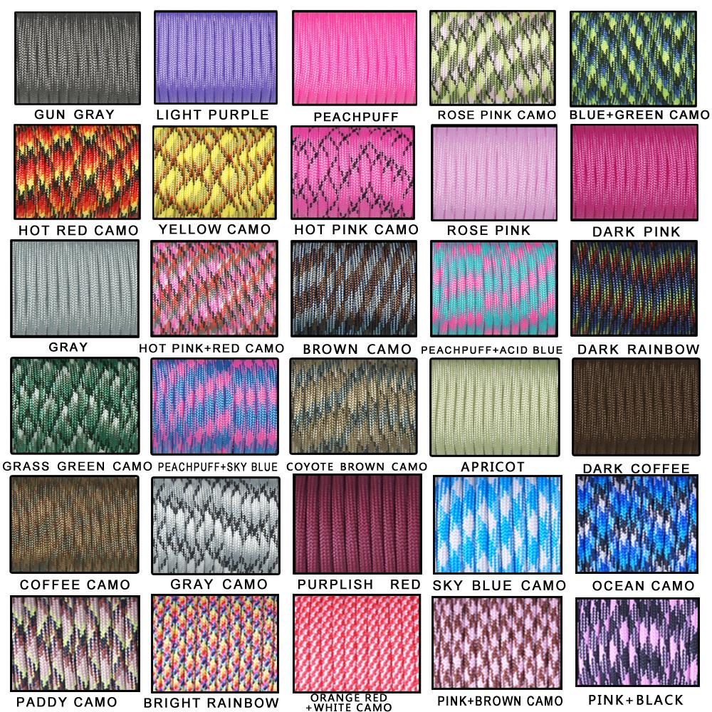 Paracord 550 Feet - 1 ADET 550 Paracord Paraşüt Kordon