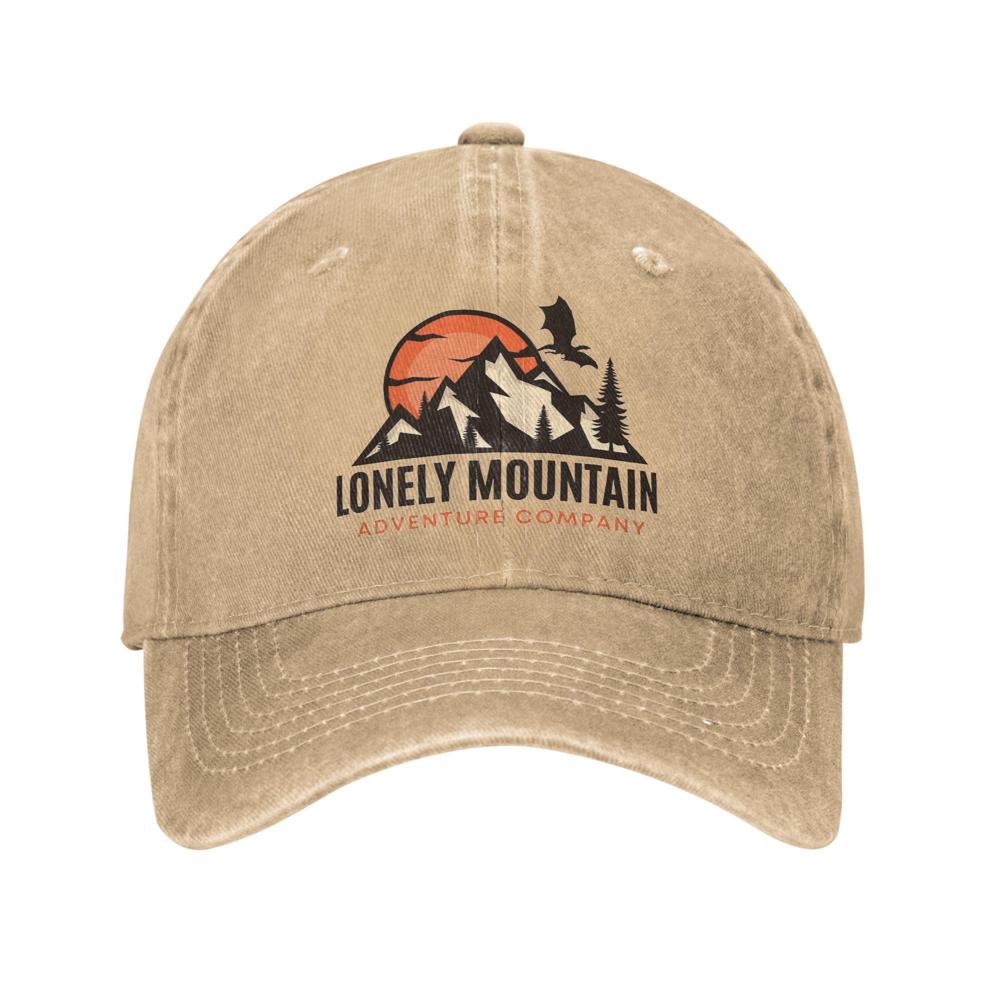 Outdoor Adventure Company - Vintage Lonely Mountain Adventure Company L-Lords