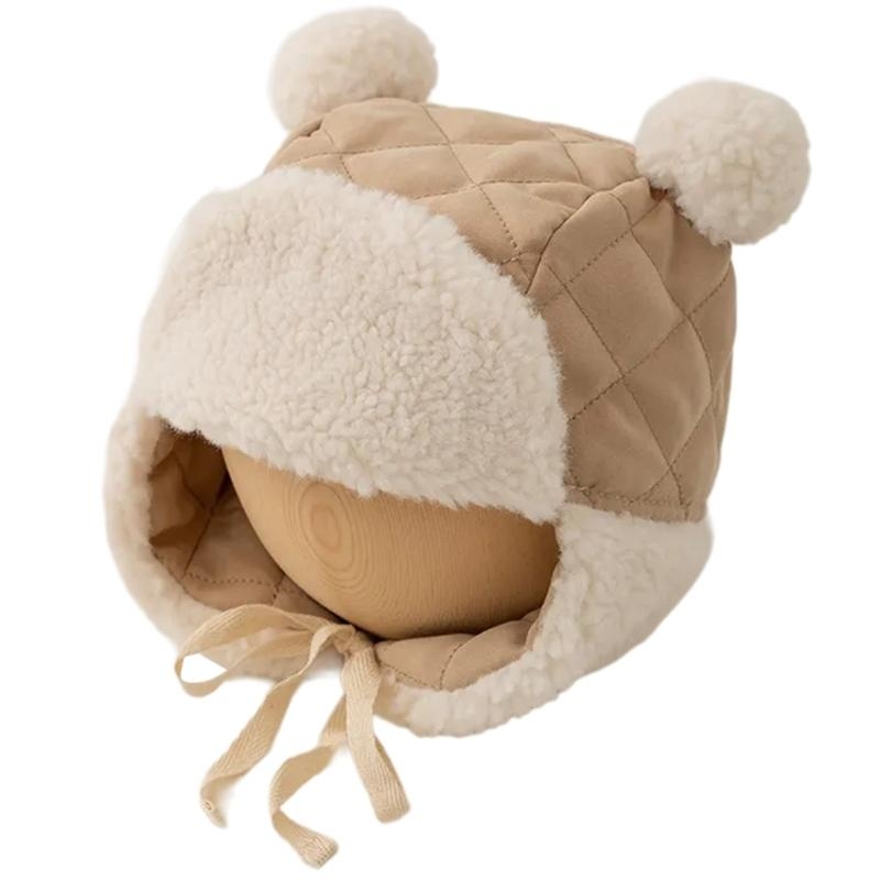 Outdoor Adventure For Toddlers - D0JC Bebek Rüzgar Geçirmez Sıcak Şapka