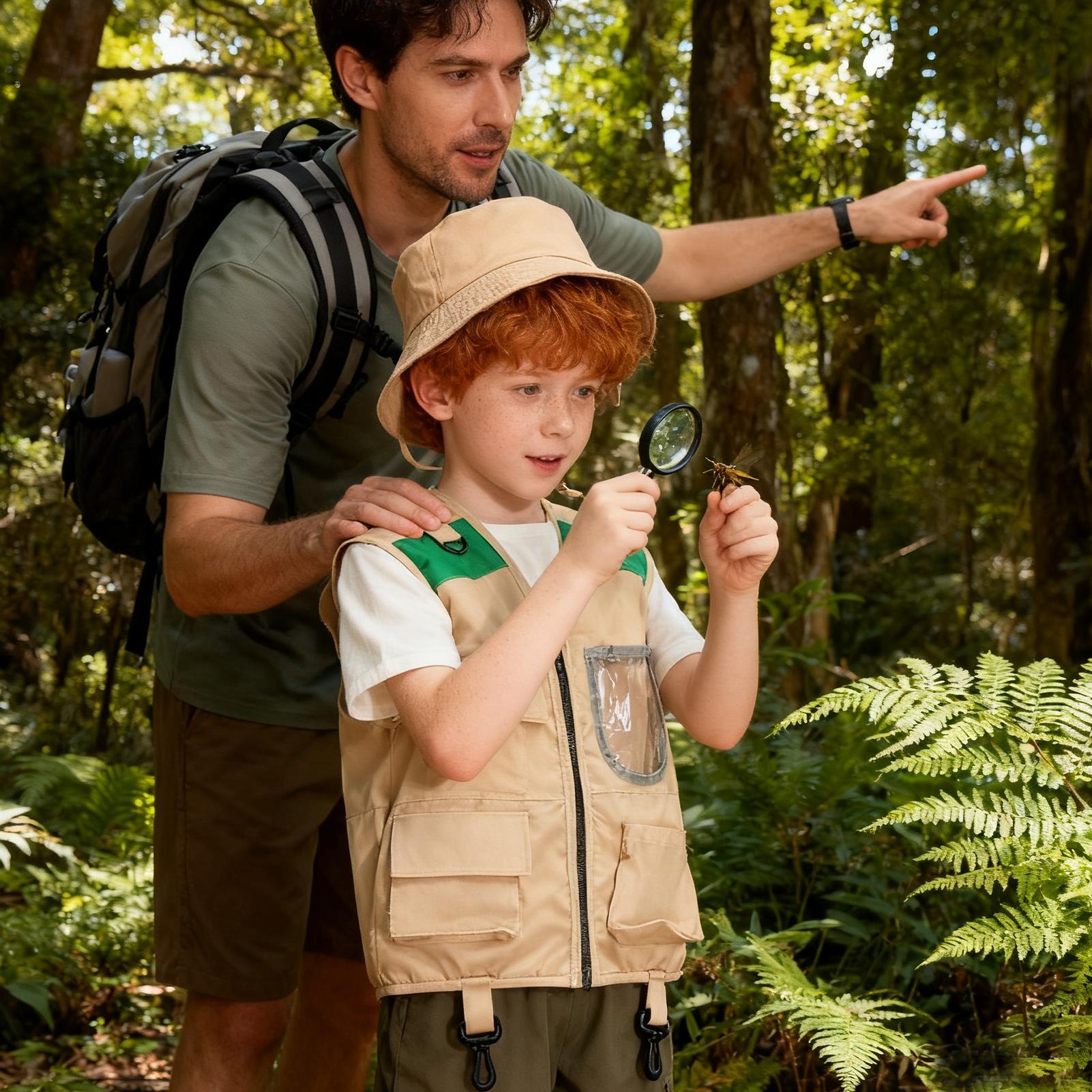 Çocuklar için Kaşif Yeleği ve  - Outdoor Adventure Kit For Boys incelemesi ve fiyatı