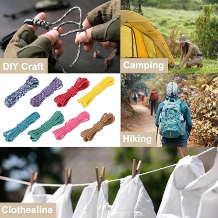 Açık hava kamp çadırı malzemel - Paracord 550 Feet incelemesi ve fiyatı