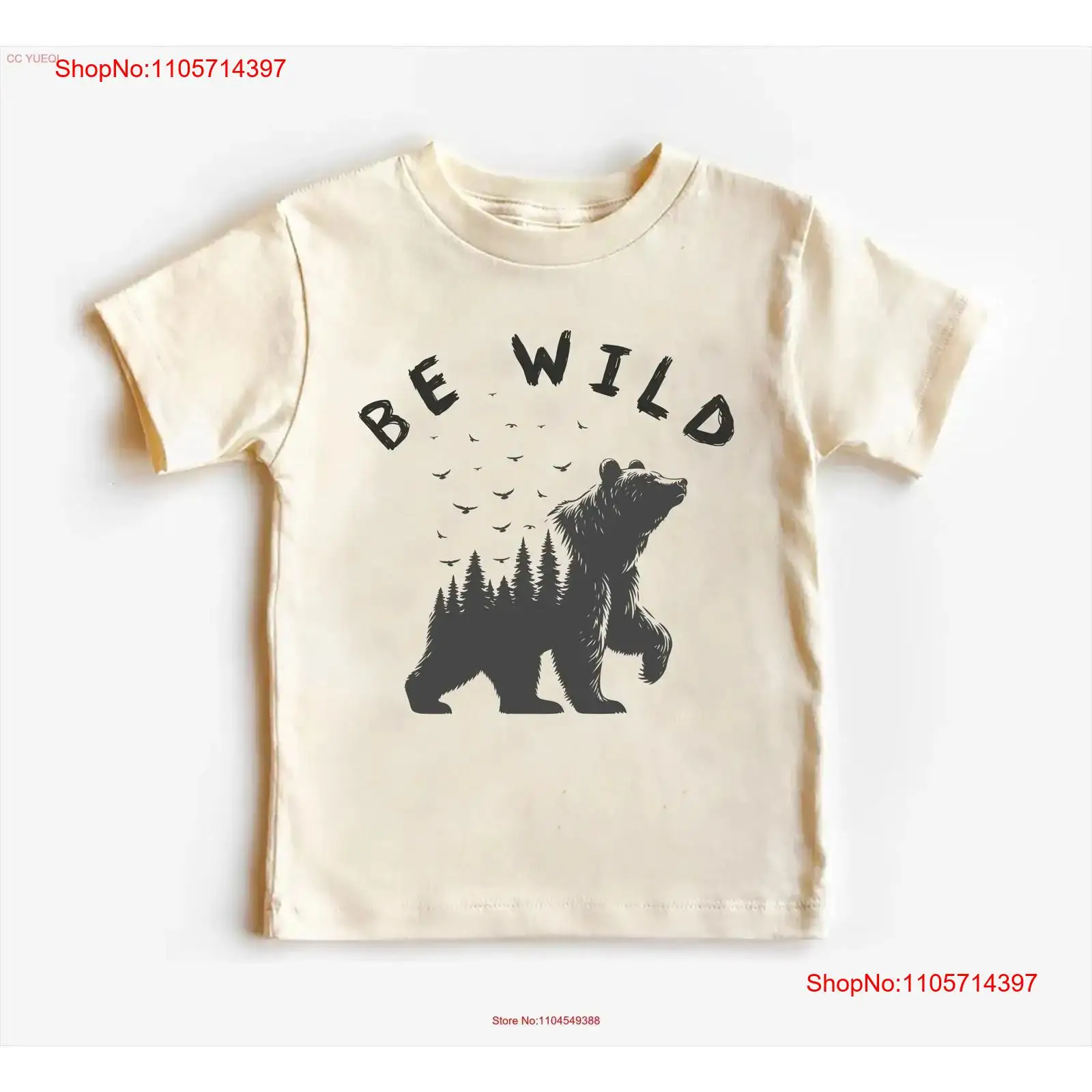 Be Wild Baby T Shirt Bodysuit  - Outdoor Adventure For Toddlers incelemesi ve fiyatı