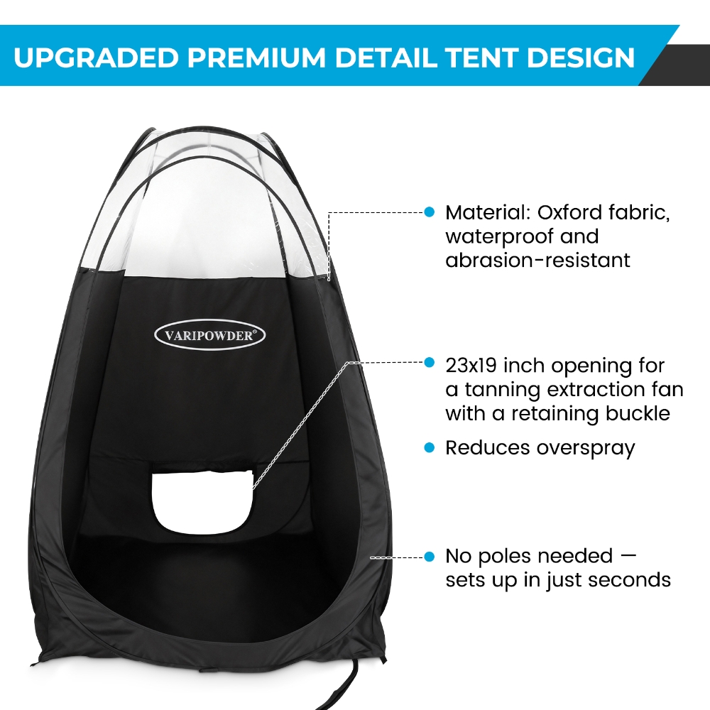 Siyah Sprey Bronzlaşma Çadırı  - Outdoor Adventure Tent incelemesi ve fiyatı