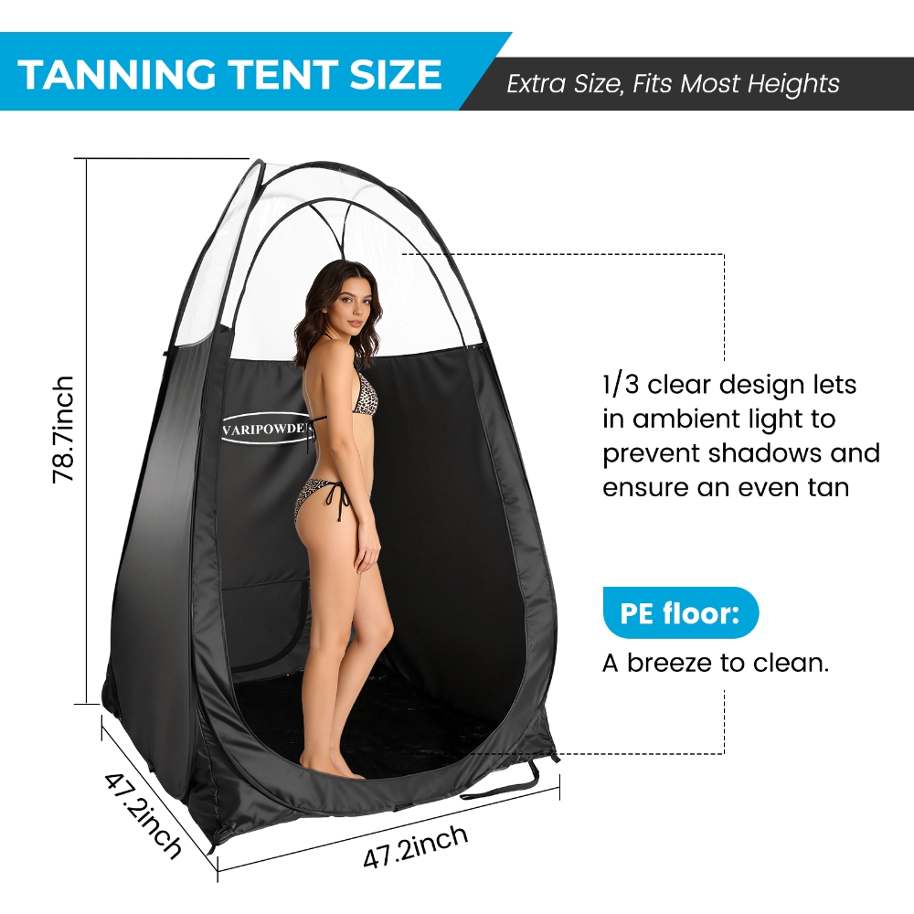 Siyah Sprey Bronzlaşma Çadırı  - Outdoor Adventure Tent incelemesi ve fiyatı