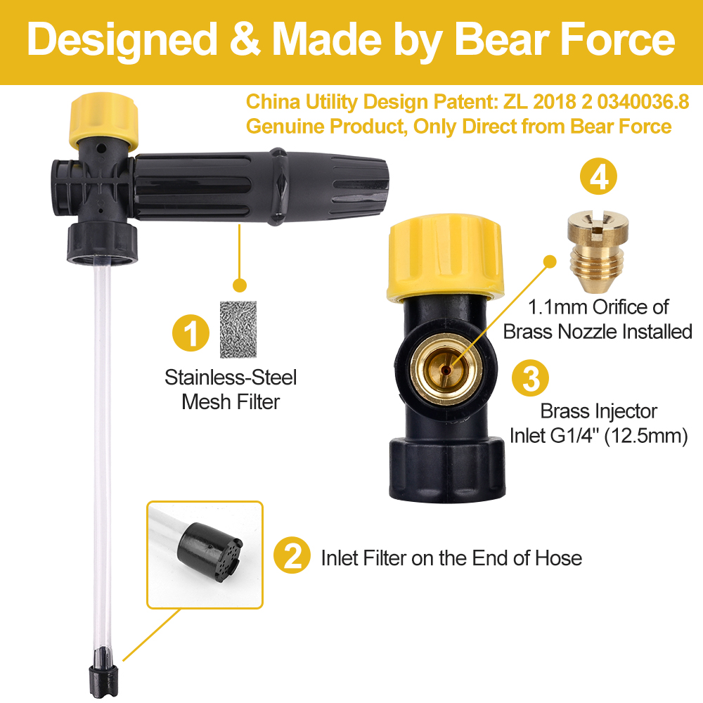 Araba Köpük Yıkama Kar köpük a - Bear Spray Clip incelemesi ve fiyatı