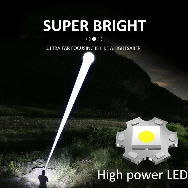 900000LM Güçlü LED El Feneri T - Outdoor Adventure Travel incelemesi ve fiyatı