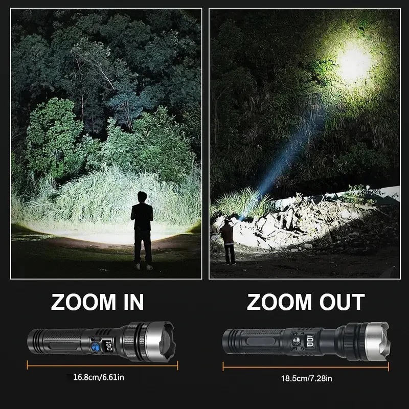 900000LM Güçlü LED El Feneri T - Outdoor Adventure Travel incelemesi ve fiyatı