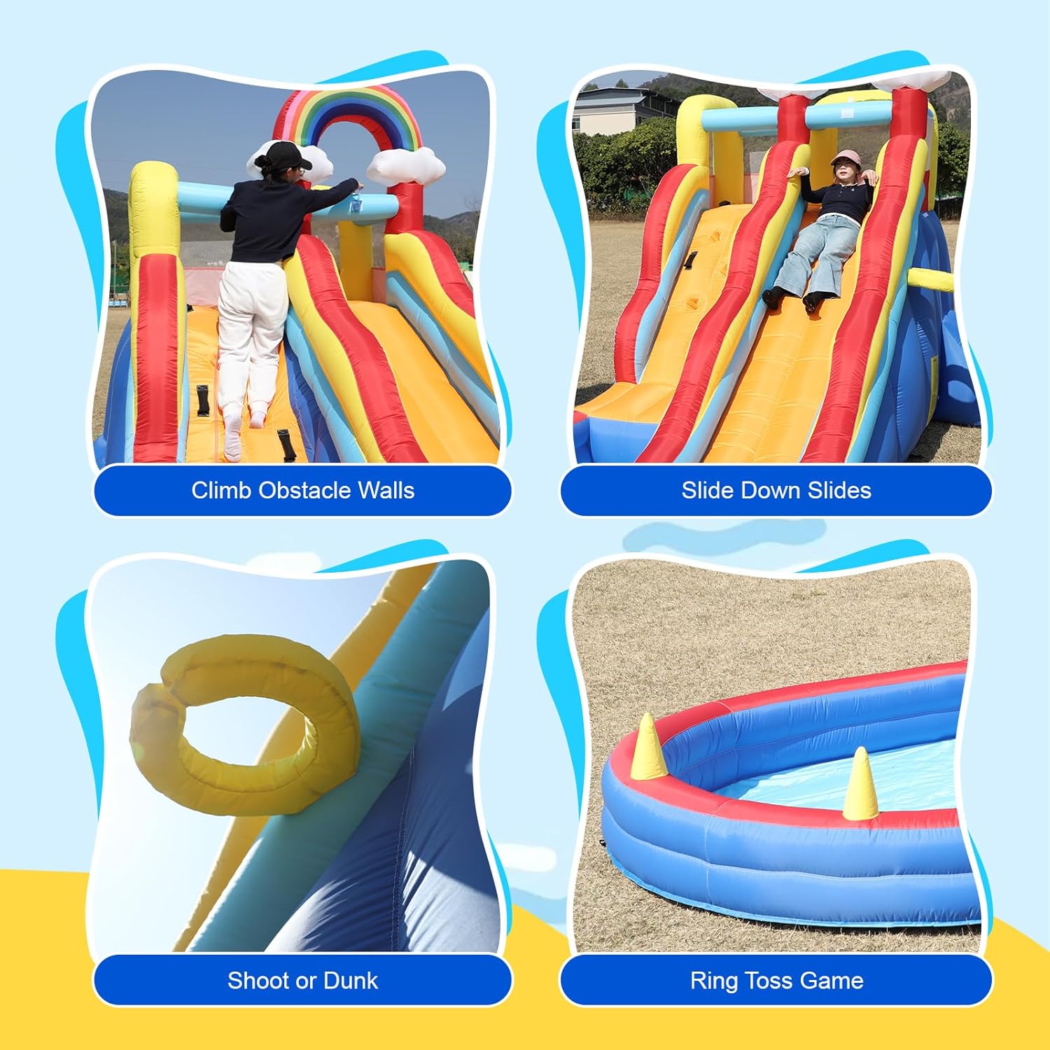 21ft Şişme Su Kaydırağı, Hava  - Outdoor Adventure Kids Party incelemesi ve fiyatı