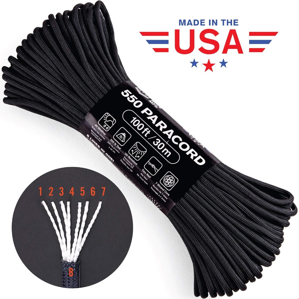 550 Paracord 100 Feet 7-Strand - Paracord 550 Feet incelemesi ve fiyatı