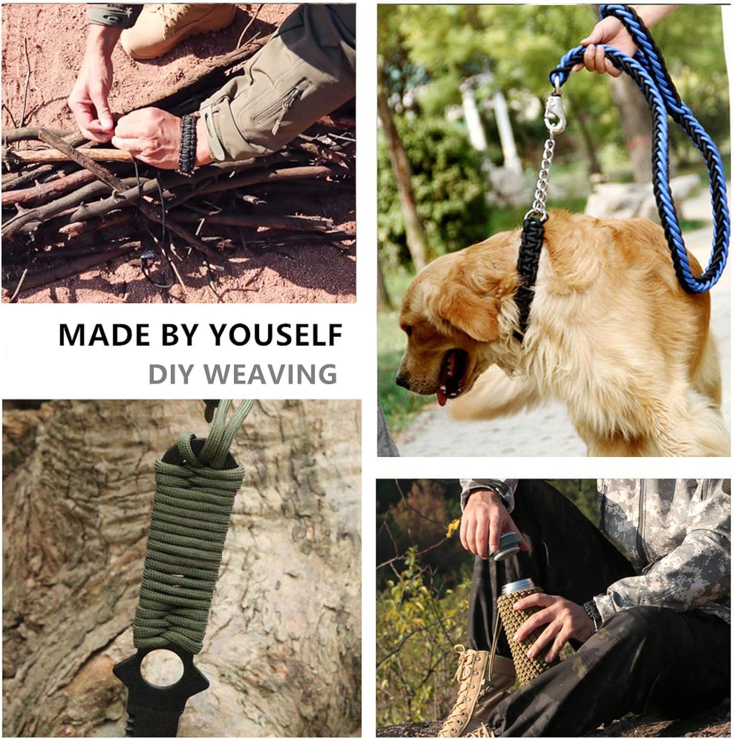 1 adet 550 Paracord paraşüt ko - Paracord 550 Feet incelemesi ve fiyatı