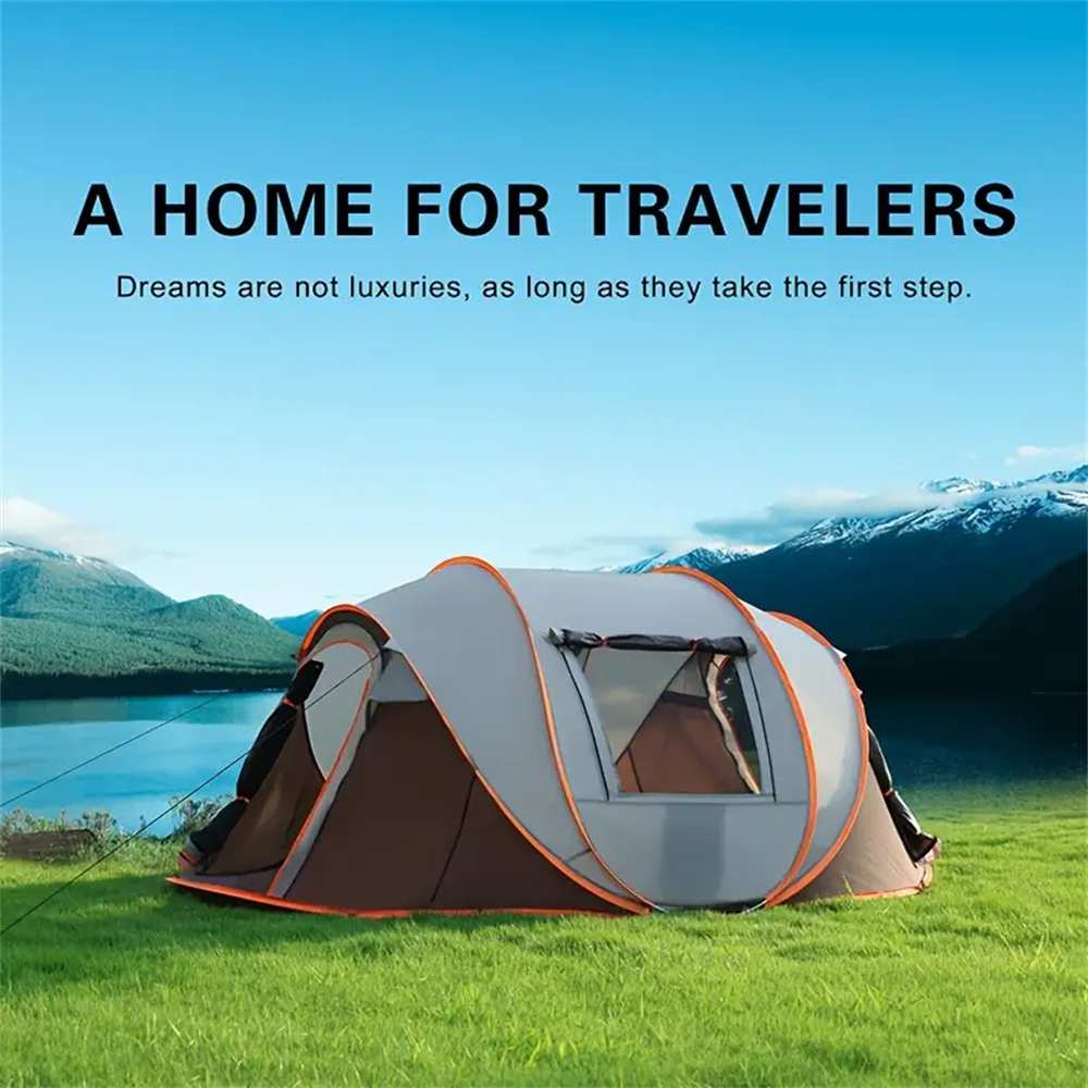 5-8 Kişilik Hızlı Kurulum El A - Outdoor Adventure Tent incelemesi ve fiyatı