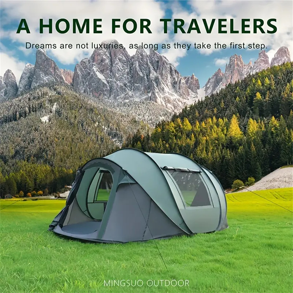 5-8 Kişilik Hızlı Kurulum El A - Outdoor Adventure Tent incelemesi ve fiyatı