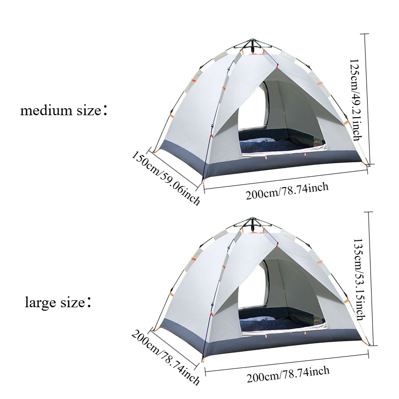 Otomatik Açılır Kamp Çadırı, S - Outdoor Adventure Tent incelemesi ve fiyatı