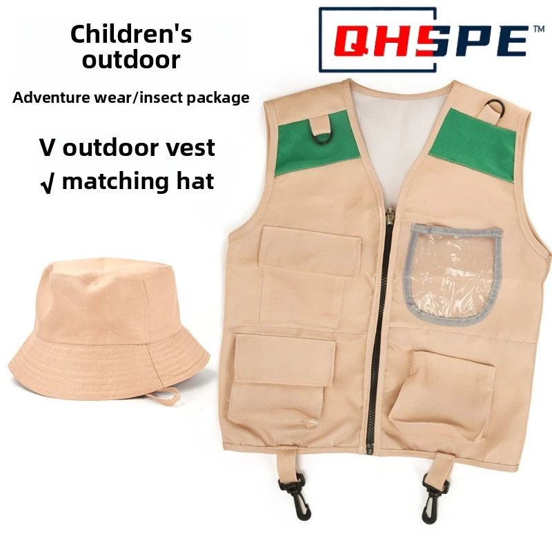 Çocuklar Explorer Yelek ve Şap - Outdoor Adventure Kit For Boys incelemesi ve fiyatı